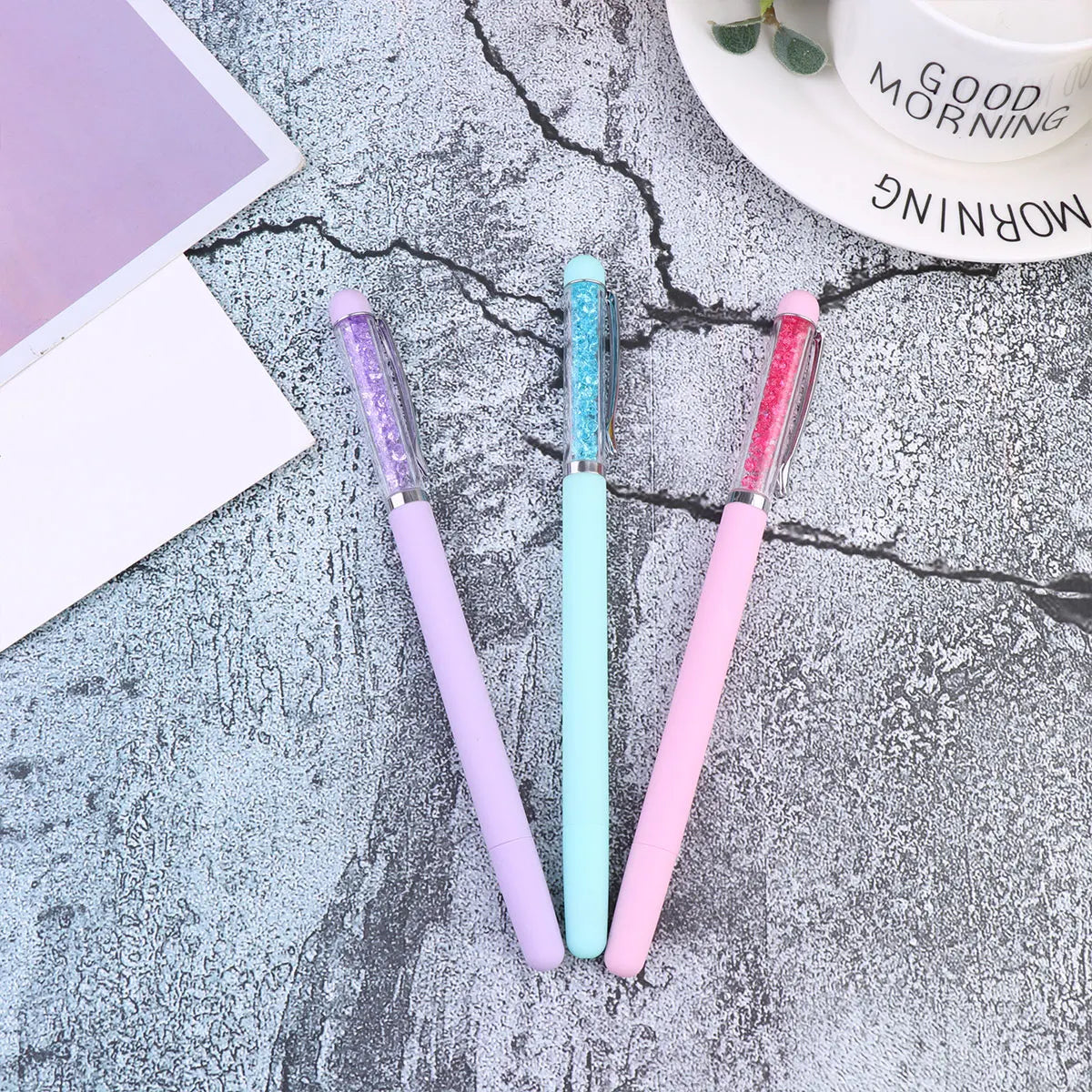 3 Pcs Dotting Pen Nail Point Rhinestones Picker Manicure Tools High Quality Durable Easy to Use Salon Home Practice